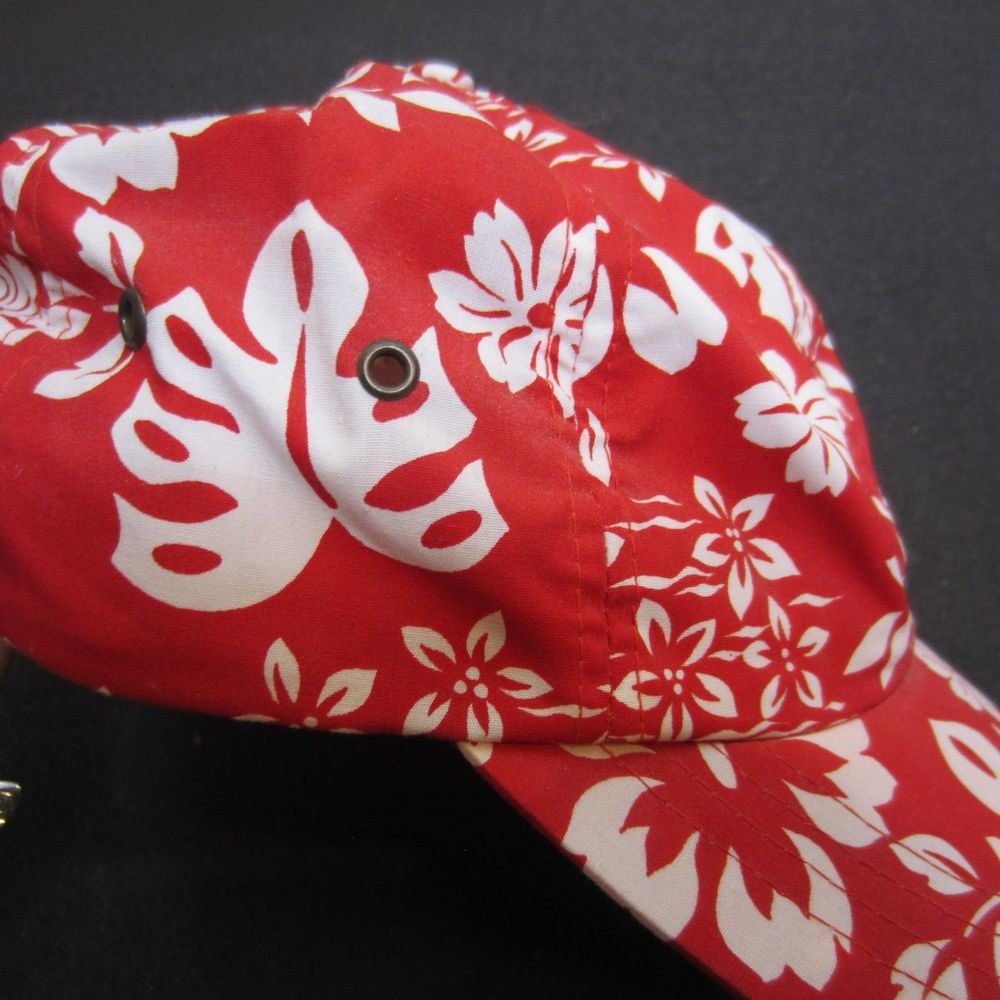 Hawaiian print sporty womens baseball cap by Strand Headware - One size